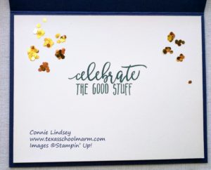 inside card-celebrate good stuff